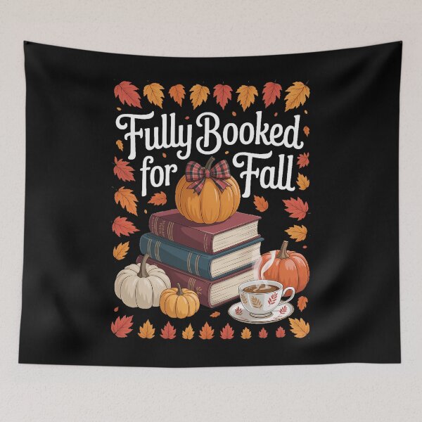 Item preview, Cozy Autumn Books Fully Booked for Fall Books Pumpkin designed and sold by Moon-Ape.