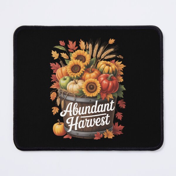 Item preview, Cozy Fall Autumn Pumpkins Thanksgiving A Rustic Wooden Barrel Abundant Harvest designed and sold by Moon-Ape.