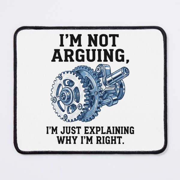 Item preview, Mechanical Gears with Humorous Engineering Quote designed and sold by RGShirtWorks.