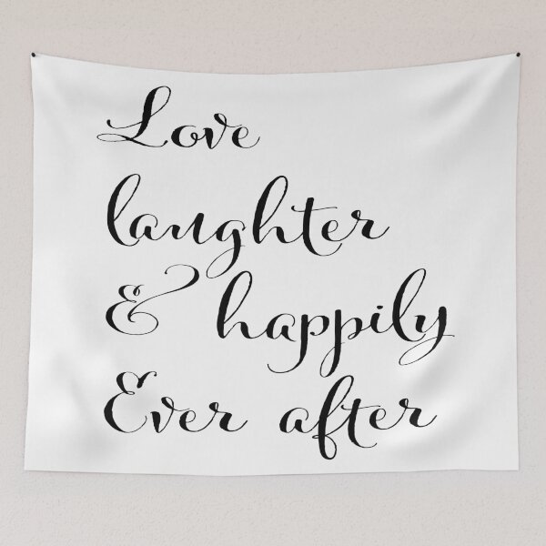 Item preview, Love, Laughter, & Happily Every After Wedding Decor designed and sold by brytieboo.
