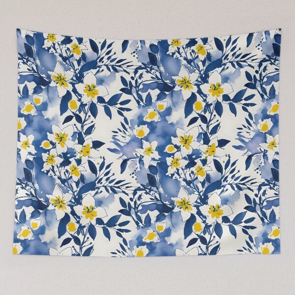 Item preview, Serene Blue Meadow designed and sold by Dream Garden.