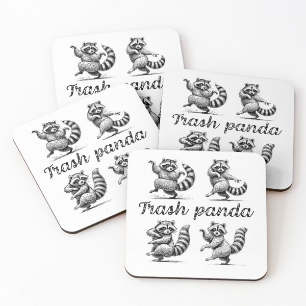 Item preview, Trash Panda - raccoon designed and sold by KolorNomad.