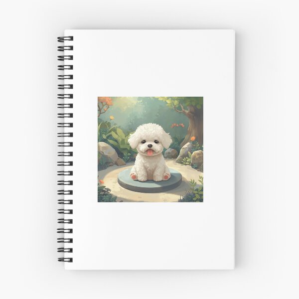 Item preview, Zen Bichon designed and sold by Mochi & Mist studio.