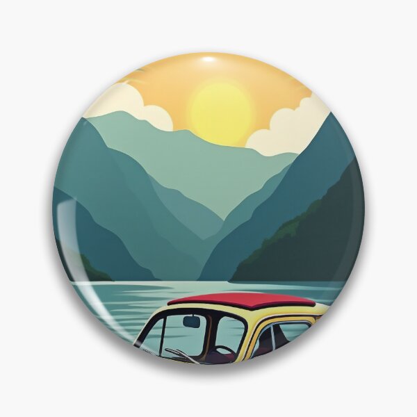 Item preview, Destination: Lecco – Retro Italian Road Trip designed and sold by Klysztof.