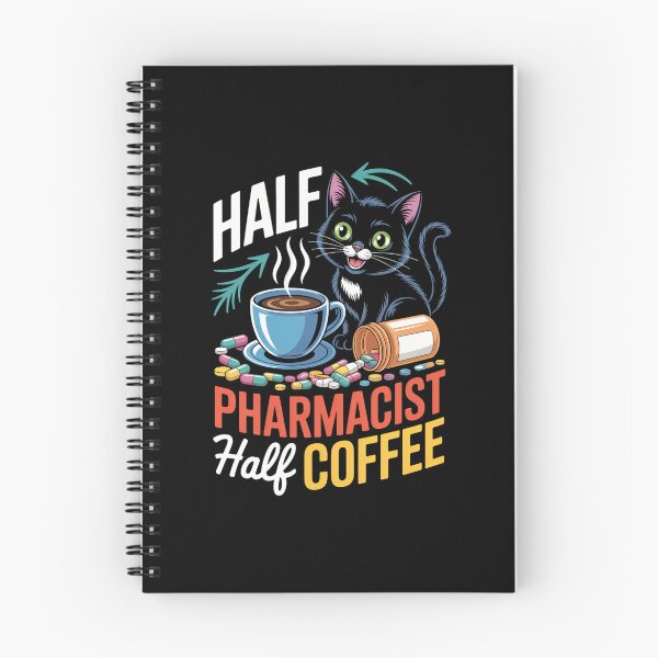 Item preview, Half Pharmacist Half Coffee Funny Pharmacist Coffee Lovers designed and sold by aidenpier.
