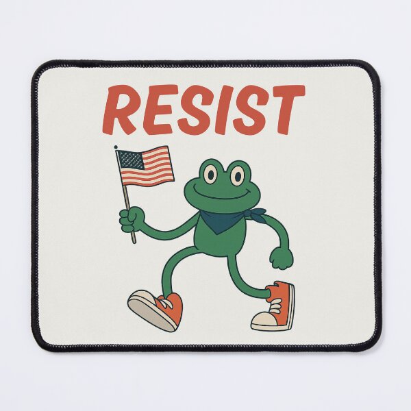 Item preview, Resist Frog | Portland Protest | Funny Frog | Anti Trump designed and sold by Anniko Art Studio.