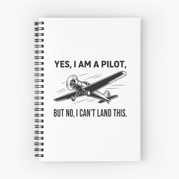 Item preview, Funny Pilot Quote with Vintage Airplane designed and sold by ML-Media.