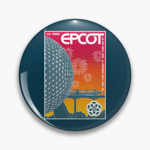 Item preview, Epcot Center (Retro Rainbow) Active  designed and sold by ostDezigns.
