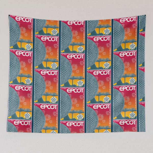 Item preview, Epcot Center (Retro Rainbow) Active  designed and sold by ostDezigns.