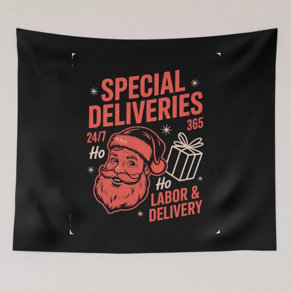 Item preview, Labor and Delivery Nurse Christmas Santa Delivery designed and sold by aidenpier.