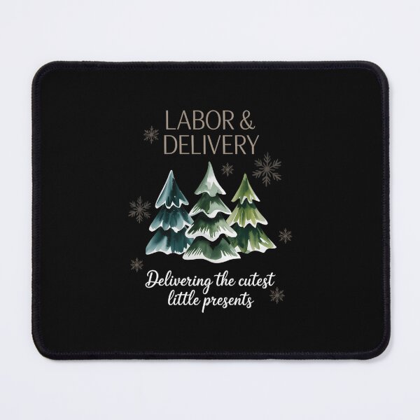 Item preview, Labor and Delivery Nurse Christmas Tree Holiday Party designed and sold by aidenpier.
