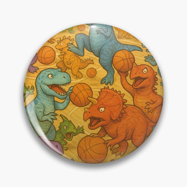 Item preview, Hidden object, dinosaurs playing basketball designed and sold by Mauswohn.