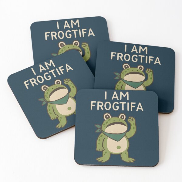 Item preview, Funny I AM FROGTIFA Portland Frog Meme   designed and sold by Jefferslondynn.