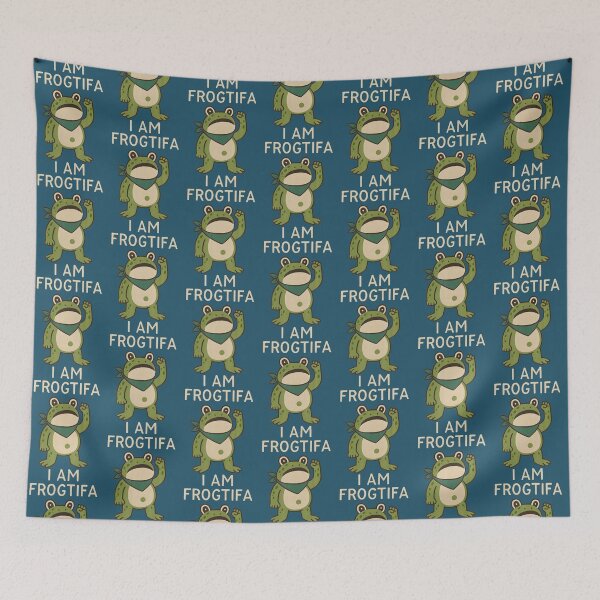 Item preview, Funny I AM FROGTIFA Portland Frog Meme   designed and sold by Jefferslondynn.