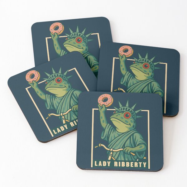 Item preview, Portland Frog Lady Ribberty says FROGS TOGETHER STRONG!   designed and sold by Jefferslondynn.