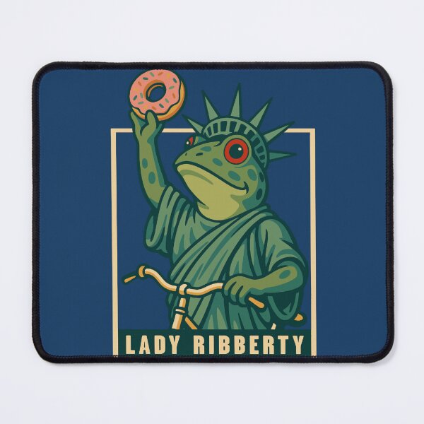 Item preview, Portland Frog Lady Ribberty says FROGS TOGETHER STRONG!   designed and sold by Jefferslondynn.