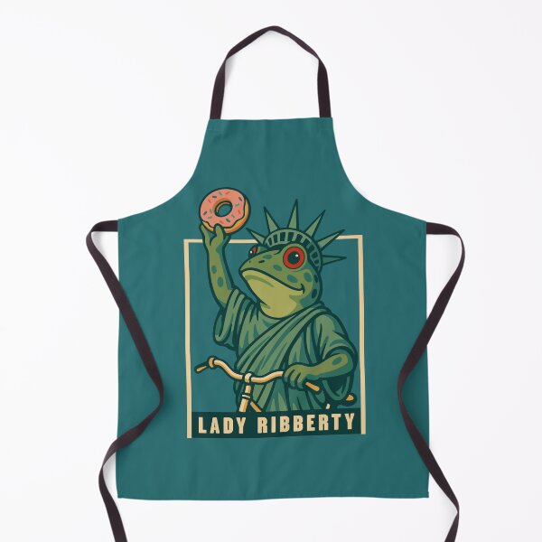 Item preview, Portland Frog Lady Ribberty says FROGS TOGETHER STRONG! designed and sold by Jefferslondynn.