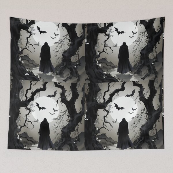 Item preview, “Foggy Night of the Mountains” designed and sold by nighttime1990.