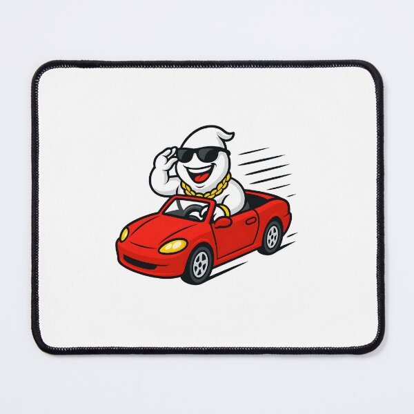 Item preview, Cool Ghost Driving Red Convertible designed and sold by Vlavio.
