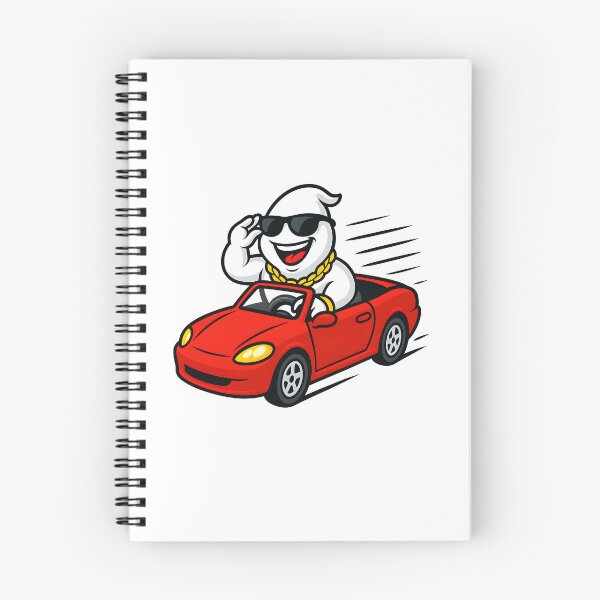 Item preview, Cool Ghost Driving Red Convertible designed and sold by Vlavio.