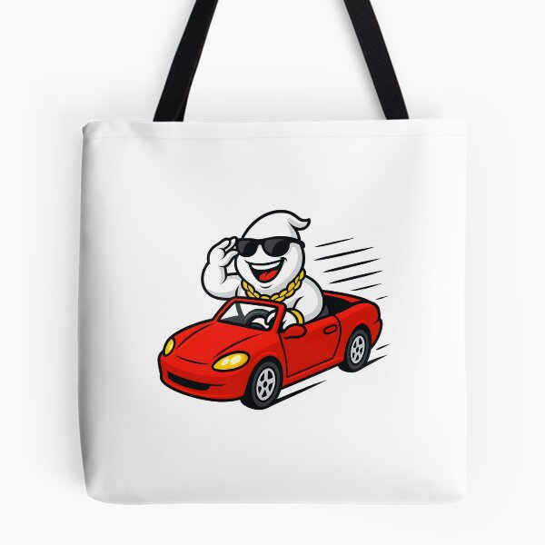 Item preview, Cool Ghost Driving Red Convertible designed and sold by Vlavio.
