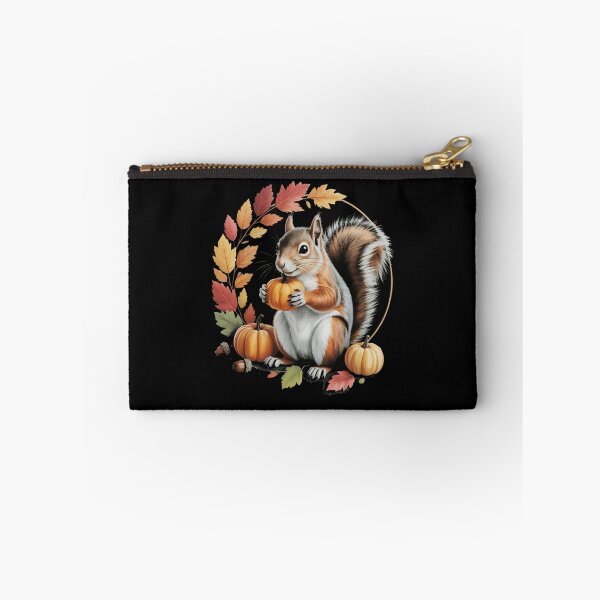 Item preview, Fall Squirrel squirrel Thanksgiving Fall Pumpkin designed and sold by VENOM0RIOT.