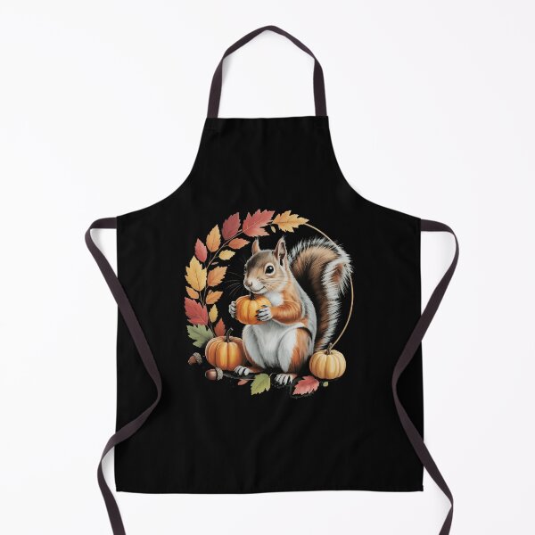 Item preview, Fall Squirrel squirrel Thanksgiving Fall Pumpkin designed and sold by VENOM0RIOT.