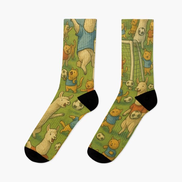 Item preview, Hidden object, llamas playing football designed and sold by Mauswohn.