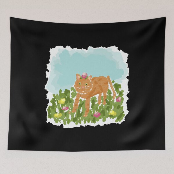 Item preview, Garden Cat Stroll designed and sold by DragonessblueS.