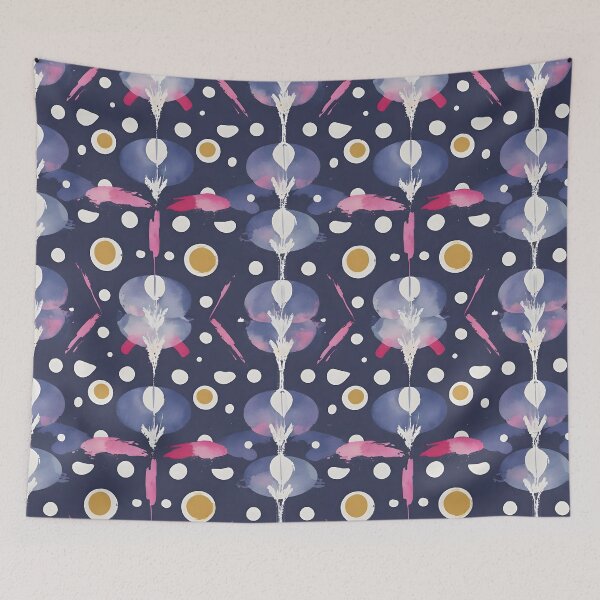 Item preview, Dark Floral Mystique Pattern designed and sold by Dream Garden.