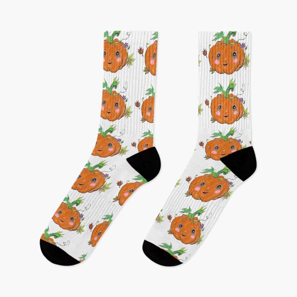 Item preview, Cute Pumpkin – Cozy Autumn Aesthetic designed and sold by Brigitte Creative Art.