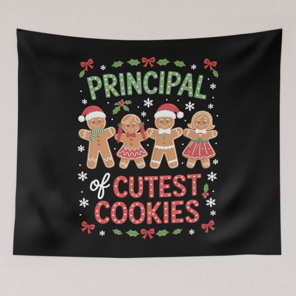 Item preview, Principal Cookies Christmas Gingerbreads Baker designed and sold by aidenpier.