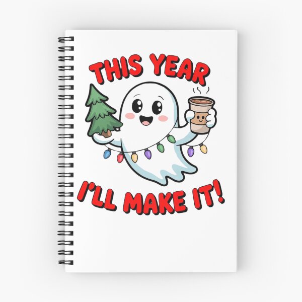 Item preview, Spooky Ghost Loves Christmas and Pumpkin Latte designed and sold by SilexStudio.