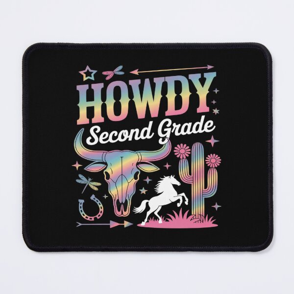 Item preview, Howdy Second Grade Western Back to School Teacher Studen designed and sold by PeteHomenick.