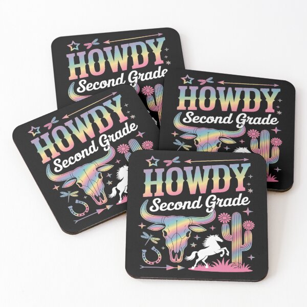 Item preview, Howdy Second Grade Western Back to School Teacher Studen designed and sold by PeteHomenick.