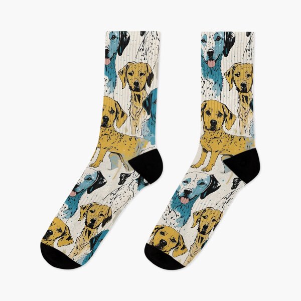 Item preview, Playful Puppy and Dog Breed Pattern designed and sold by Dream Garden.