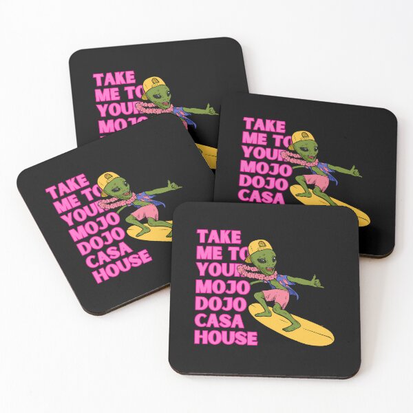 Item preview, Take Me To Your Mojo Dojo Casa House - Alien Surfer designed and sold by nguyetngatron.