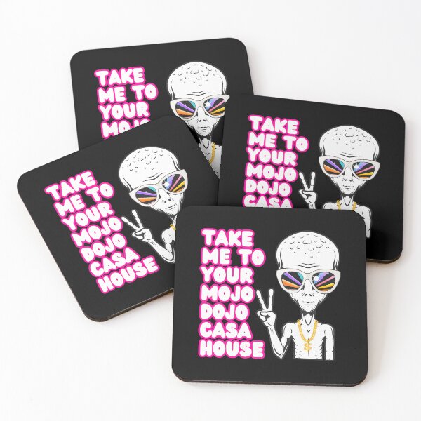 Item preview, Take Me To Your Mojo Dojo Casa House - Alien Peace Sign 2 designed and sold by nguyetngatron.