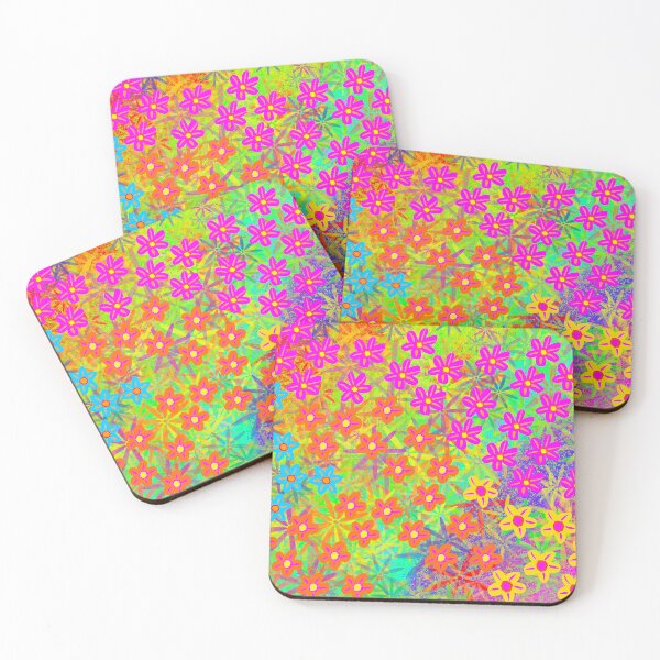Item preview, Psychedelic Retro Flower Power Colorful Design designed and sold by Vividality.