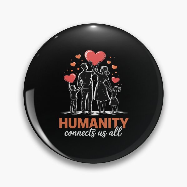 Item preview, Humanity Connects Us All Heart Unity Peaceful designed and sold by PeteHomenick.