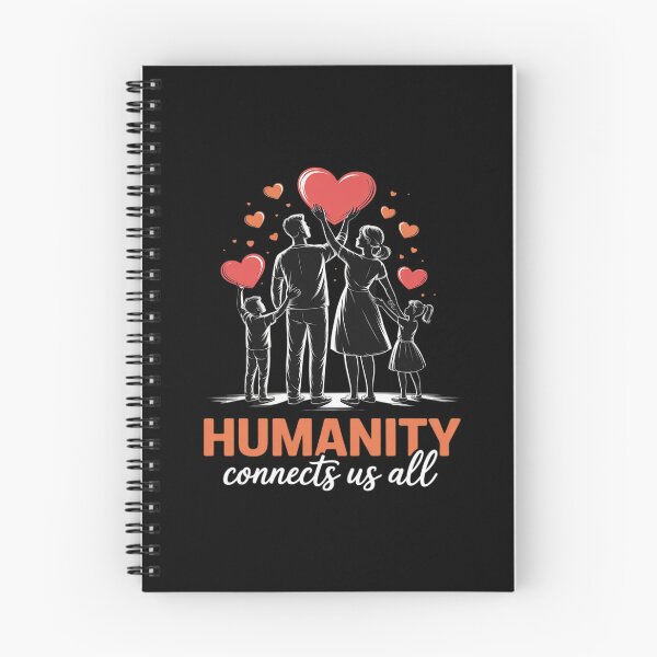Item preview, Humanity Connects Us All Heart Unity Peaceful designed and sold by PeteHomenick.