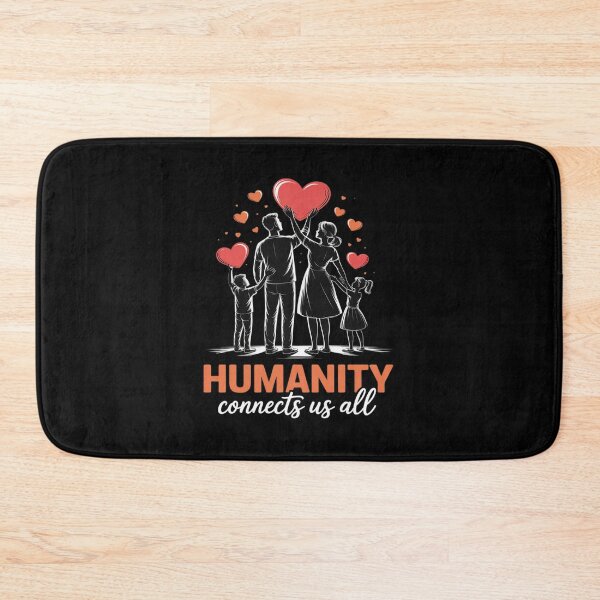 Item preview, Humanity Connects Us All Heart Unity Peaceful designed and sold by PeteHomenick.