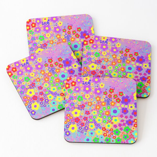 Item preview, Psychedelic Retro Flower Power Colorful Design designed and sold by Vividality.