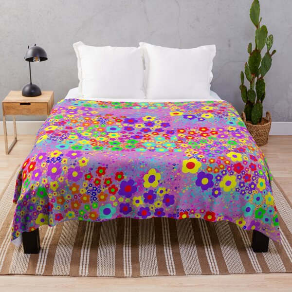 Item preview, Psychedelic Retro Flower Power Colorful Design designed and sold by Vividality.