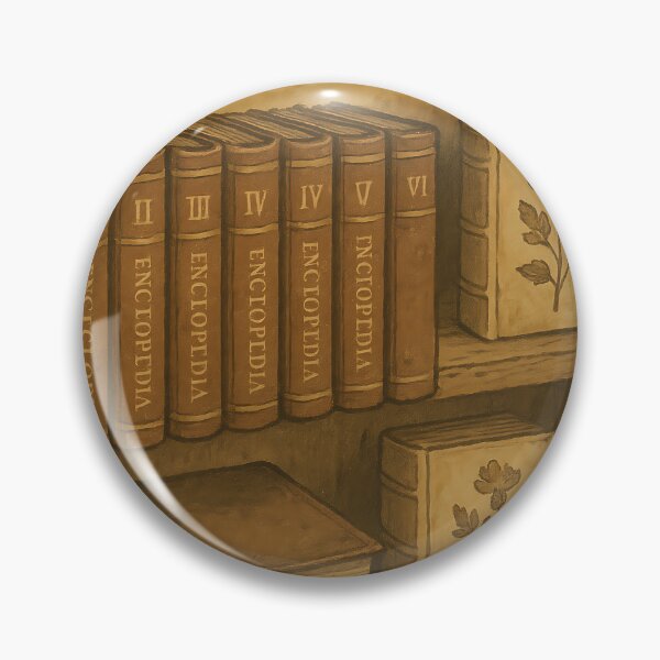 Item preview, Vintage Light Academia: Dusty Shelves designed and sold by bapupa.