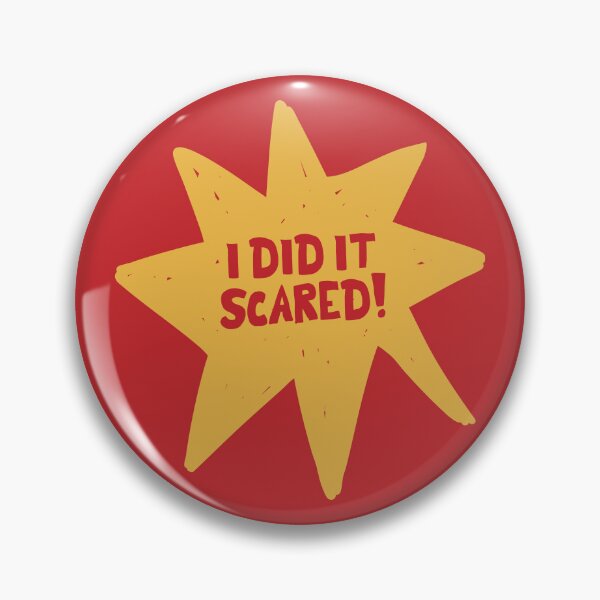Item preview, I Did It Scared Star Doodle Self Esteem Boost designed and sold by Dazzline Designs.