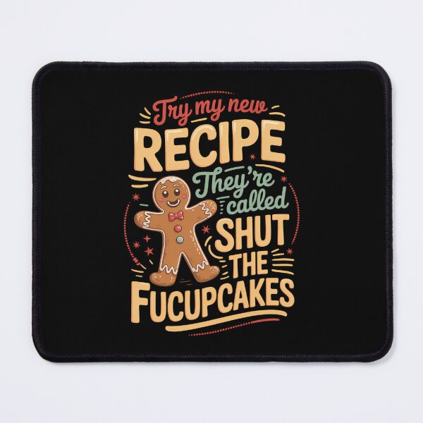 Item preview, Christmas Baking Shut The Fucupcakes designed and sold by tearbytea.