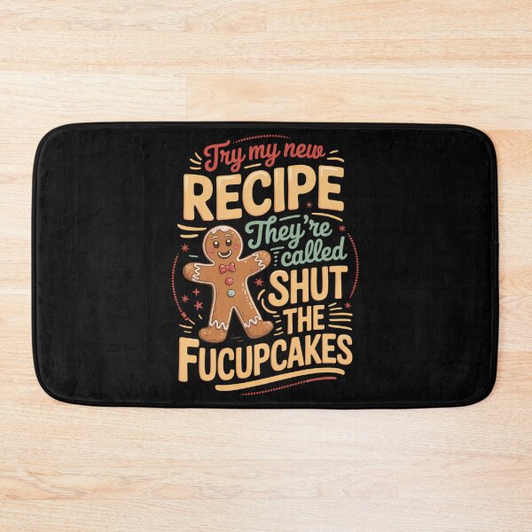 Item preview, Christmas Baking Shut The Fucupcakes designed and sold by tearbytea.