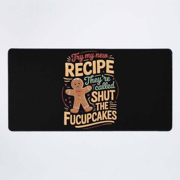Item preview, Christmas Baking Shut The Fucupcakes designed and sold by tearbytea.