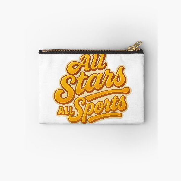 Item preview, All Stars All Sports - Gold Script Design – Vintage Athletic Style designed and sold by GREEN6437.